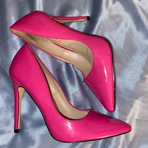 Hot Pink High Heeled Pumps💖